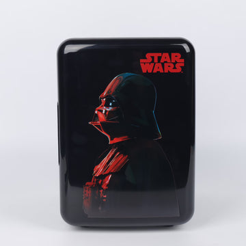 Star Wars Darth Vader 4L 6-Can Mini Fridge, Black & Red
