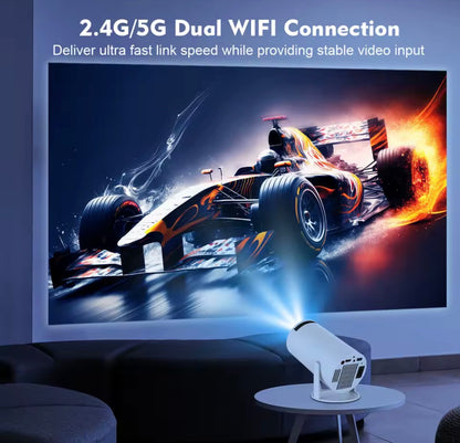 Portable HD Projector — Turn Any Wall Into a High Quality 130” Movie Screen