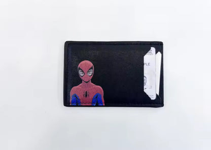 Superhero Leather Wallet - Id & Credit Card Holder