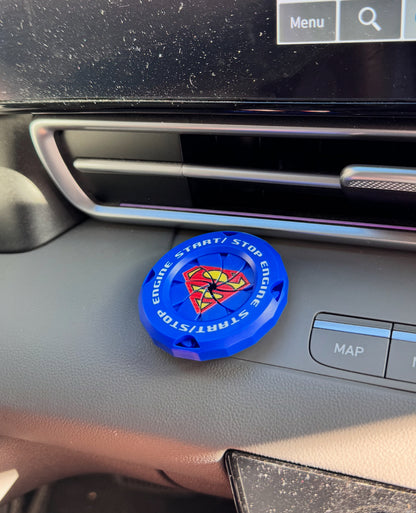 Metal Car Start/Stop Cover - Twist To Open