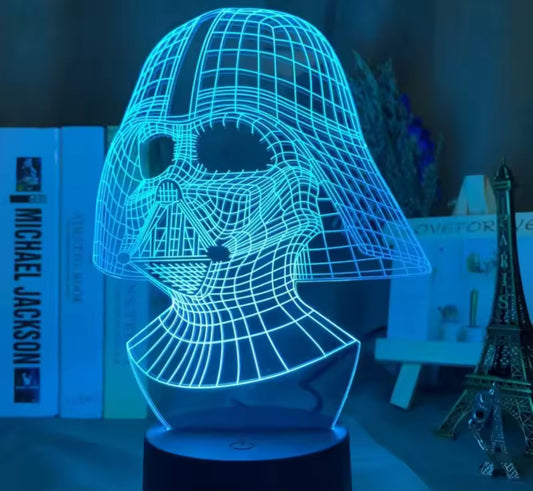 Illuminating 3-D Nightlight: 16 Color Options!