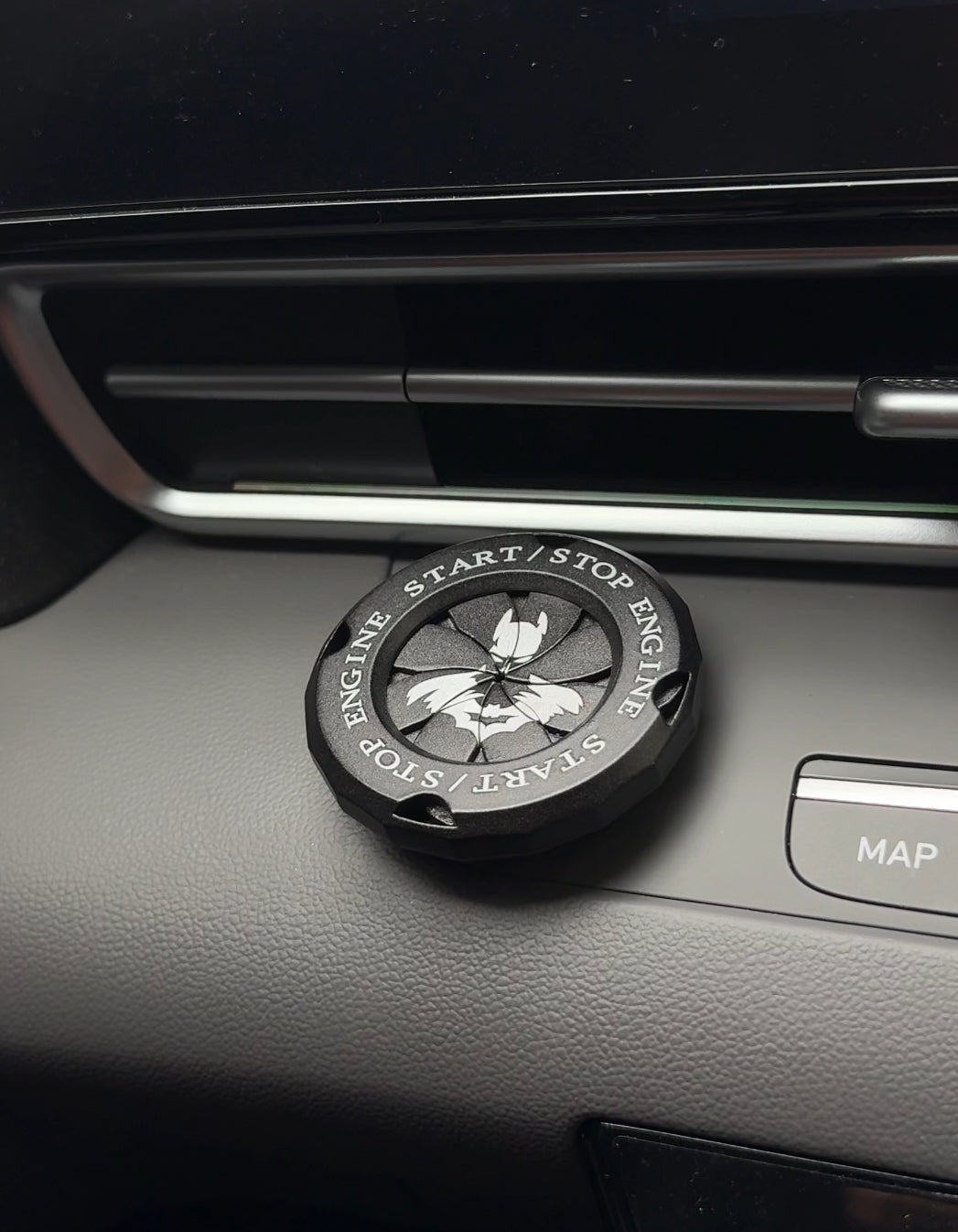 Metal Car Start/Stop Cover - Twist To Open