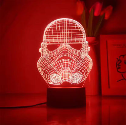 Illuminating 3-D Nightlight: 16 Color Options!