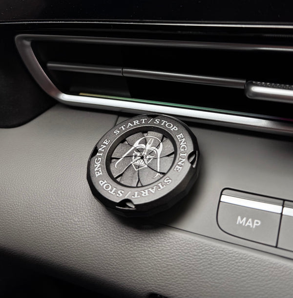 Metal Car Start/Stop Cover - Twist To Open