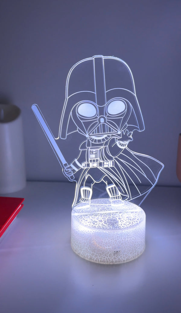 Illuminating 3-D Nightlight: 16 Color Options!