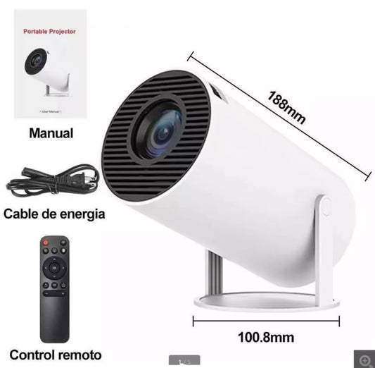 Portable HD Projector — Turn Any Wall Into a High Quality 130” Movie Screen