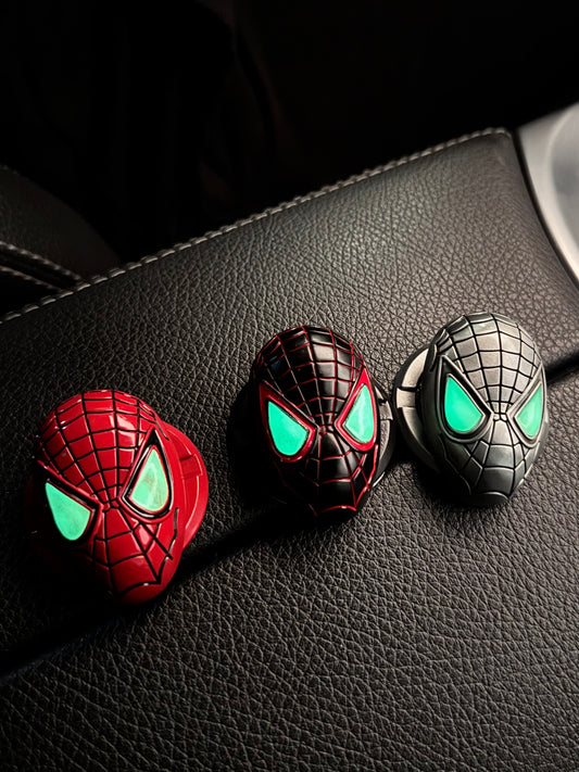 Metal Spidey Car Ignition Covers - Pust to Start & Key to Start