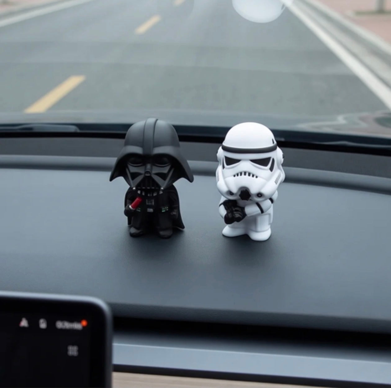 Dashboard Car Duo Characters