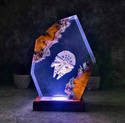 Table Resin Lamp Sci-fi Figure Colorful Night Light Customized Movie