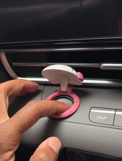 Hello K Push Start Button Cover - Adorable Car Accessory For Sanrio Fans