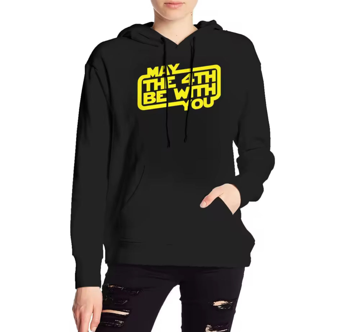 May The 4th Be With You Autumn Winter Fashion Hoody Men Woman Hoodies Sweatshirts
