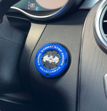 Car One key Start/Stop Button Cover Car Ignition Start Switch Protective Cover