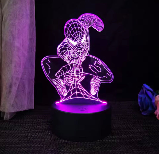 Spidey Led Night Light 16 Dynamic Colors