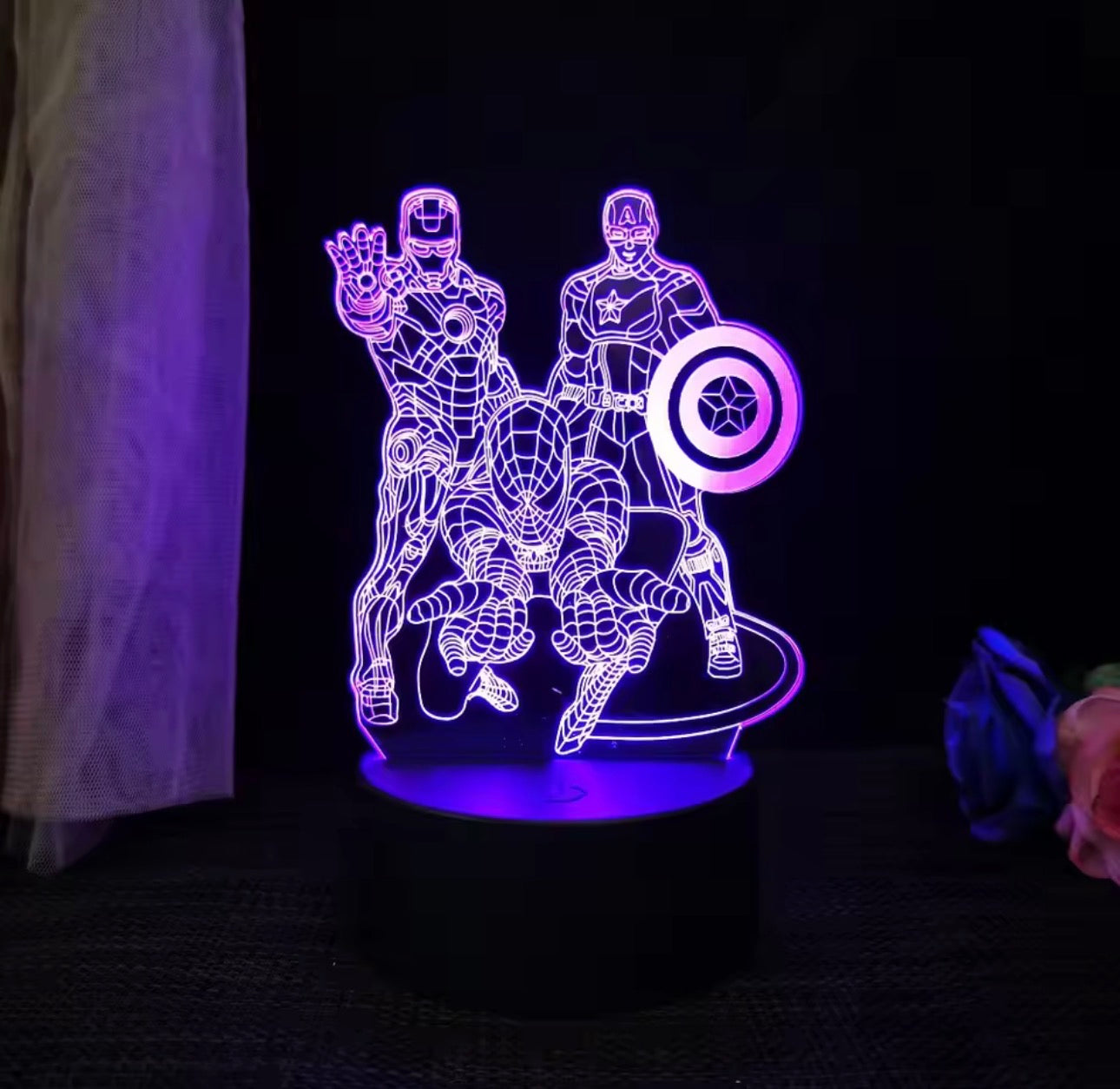 Spidey Led Night Light 16 Dynamic Colors