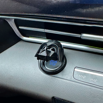 3D Superhero Car Engine Ignition Start/Stop Push Button Switch Button