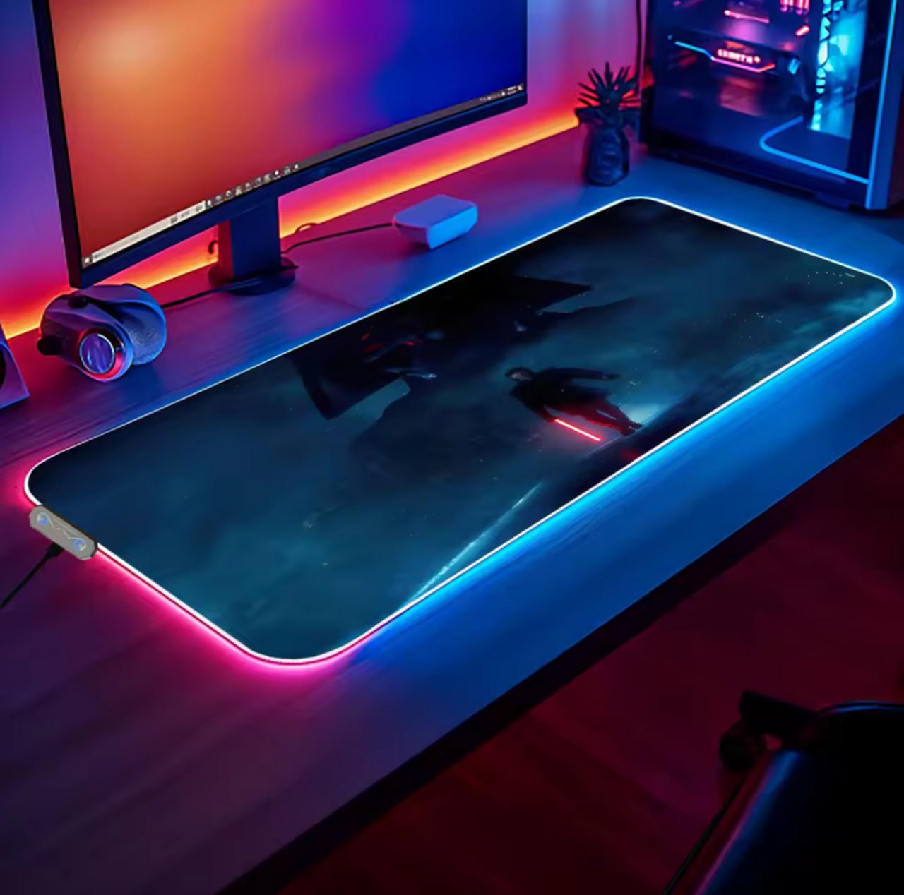LED Light High Quality Gaming Computer Mouse Pad