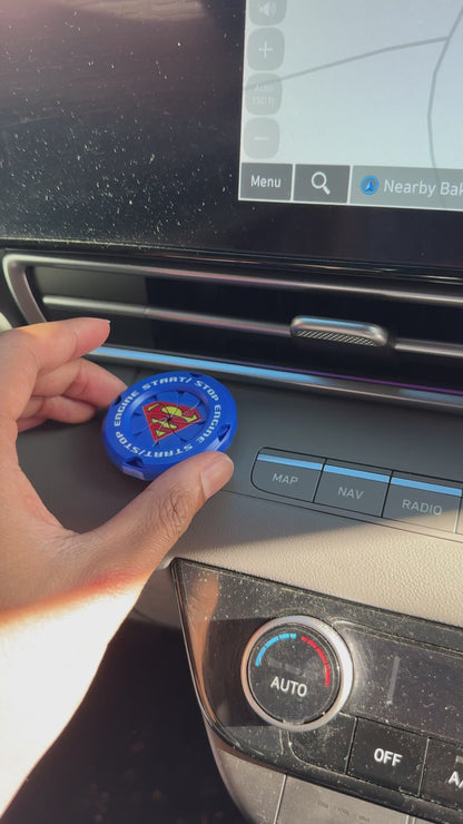 Metal Car Start/Stop Cover - Twist To Open