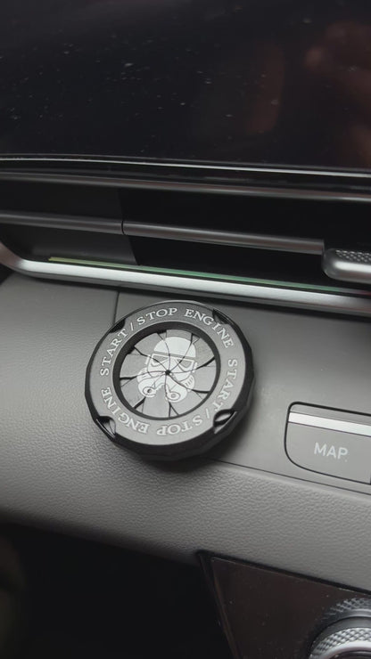 Metal Car Start/Stop Cover - Twist To Open