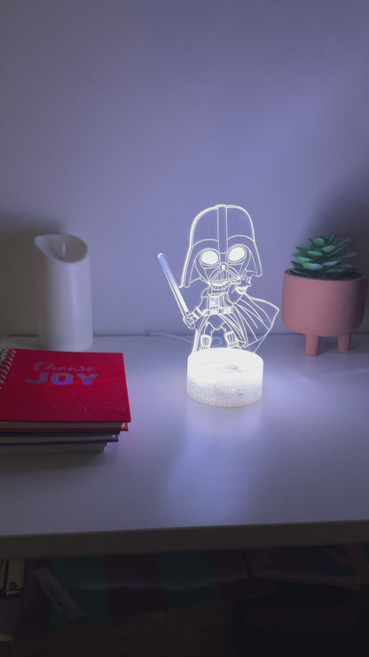 Illuminating 3-D Nightlight: 16 Color Options!